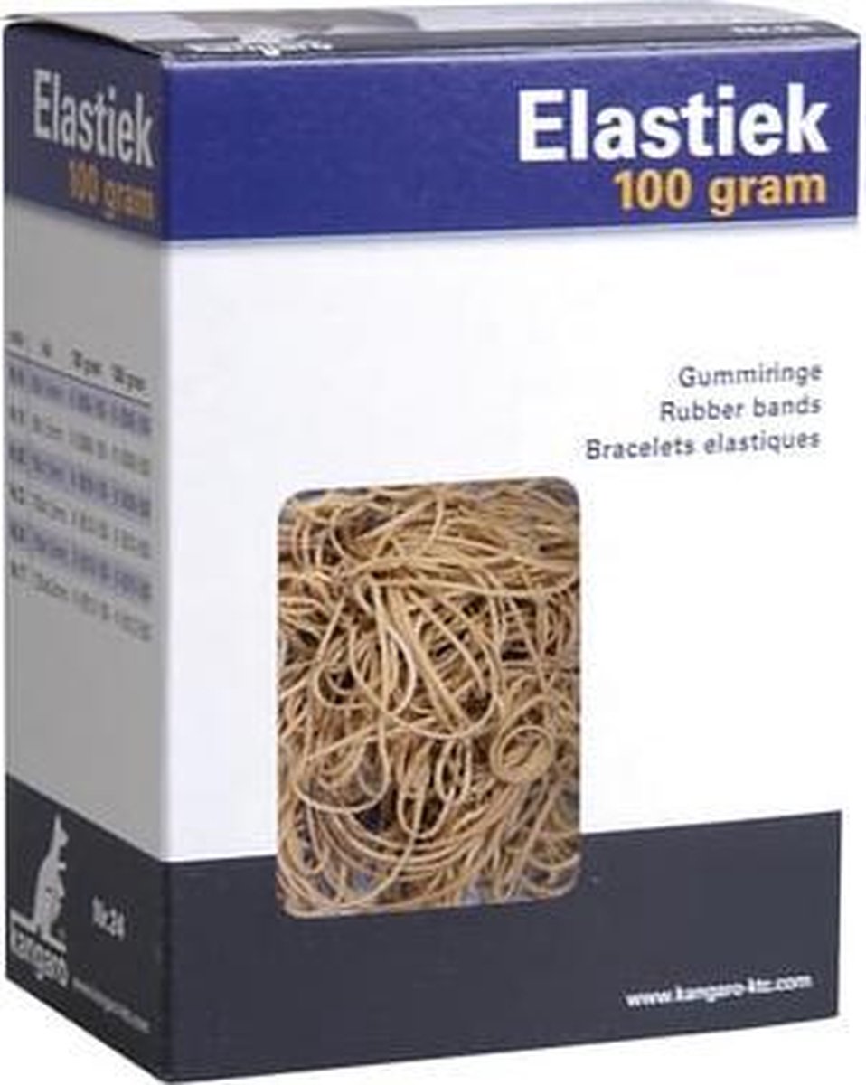 Elastique Kangaro n°20 90x15mm 100 grammes