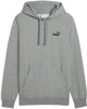 Puma ess petit non. Pull unisexe à capuche 1 logo fl - gris moyen chiné