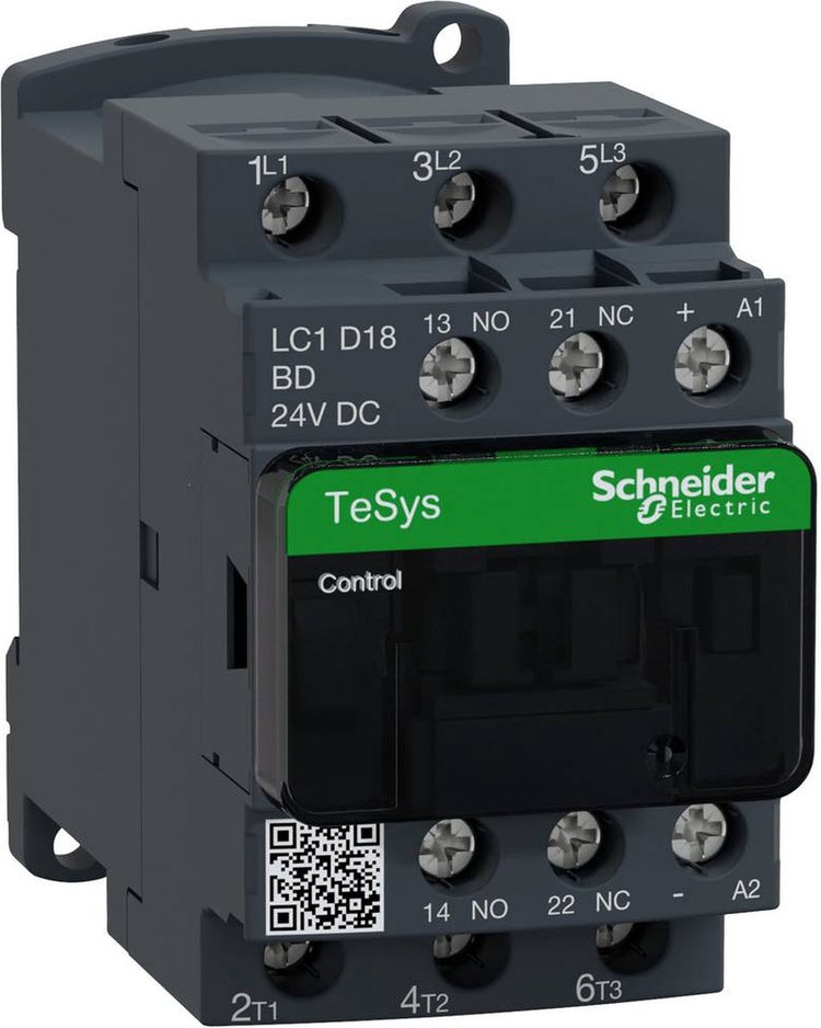 Contacteur Schneider electric lc1d18bd 1x non, 1x nc 1 pièce(s)