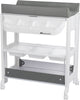 Baignoire et meuble à langer 2 en 1 Bebeconfort rosie - gris minéral