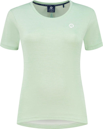 Rogelli aya chemise de course femme - manches courtes - vert - xl