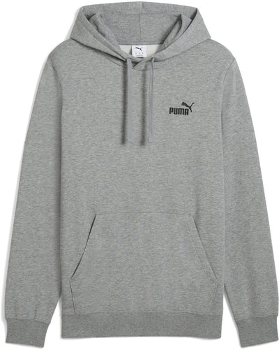 Puma ess petit non. Pull unisexe à capuche 1 logo fl - gris moyen chiné