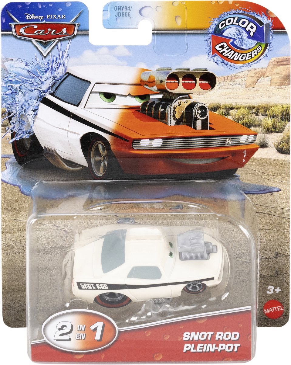 Disney pixar cars disney et pixar cars changeurs de couleurs tuner de tige de morve, voiture, 3 ans, métal, plastique, multicolore