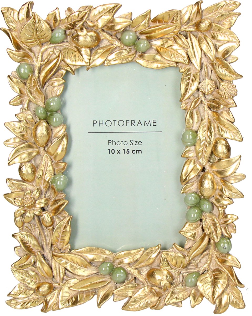 Cadre photo collection Hd olives polyrésine 10x15cm