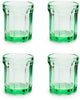 Serax - poisson paola navone - verre m - vert - 7 ø - 22cl - 4 pièces