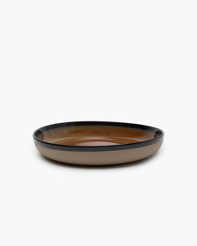 Serax - surface sergio herman - bol de service m - brun rouille - h 5,5cm - 32 ø