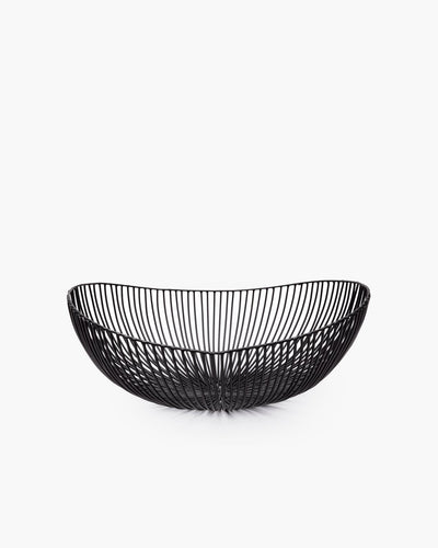 Serax - antonino sciortino catu - panier l - noir - fer - 20 ø - h 14cm