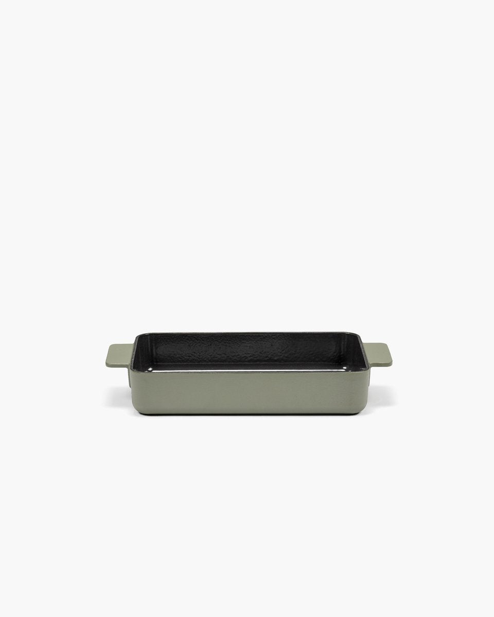 Serax - sergio herman - surface - plat à four l - vert - l 38,5cm - 4,85kg