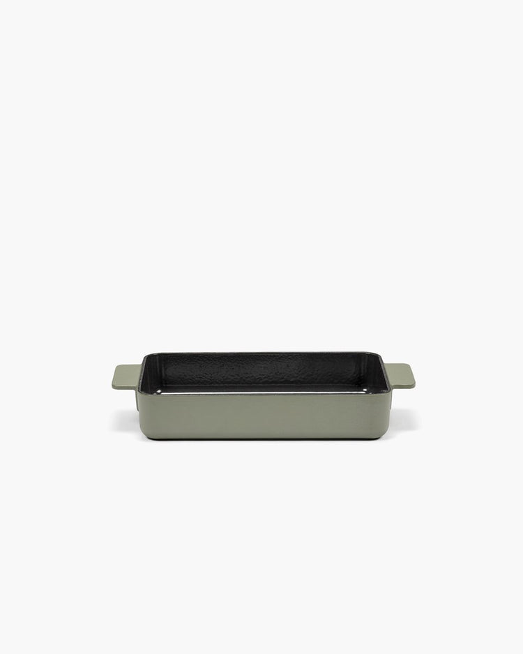 Serax - sergio herman - surface - plat à four l - vert - l 38,5cm - 4,85kg