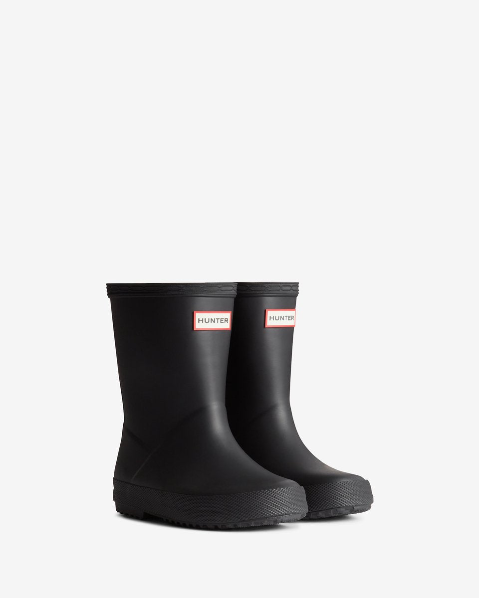 Bottes de pluie unisexes Hunter first boot - noir