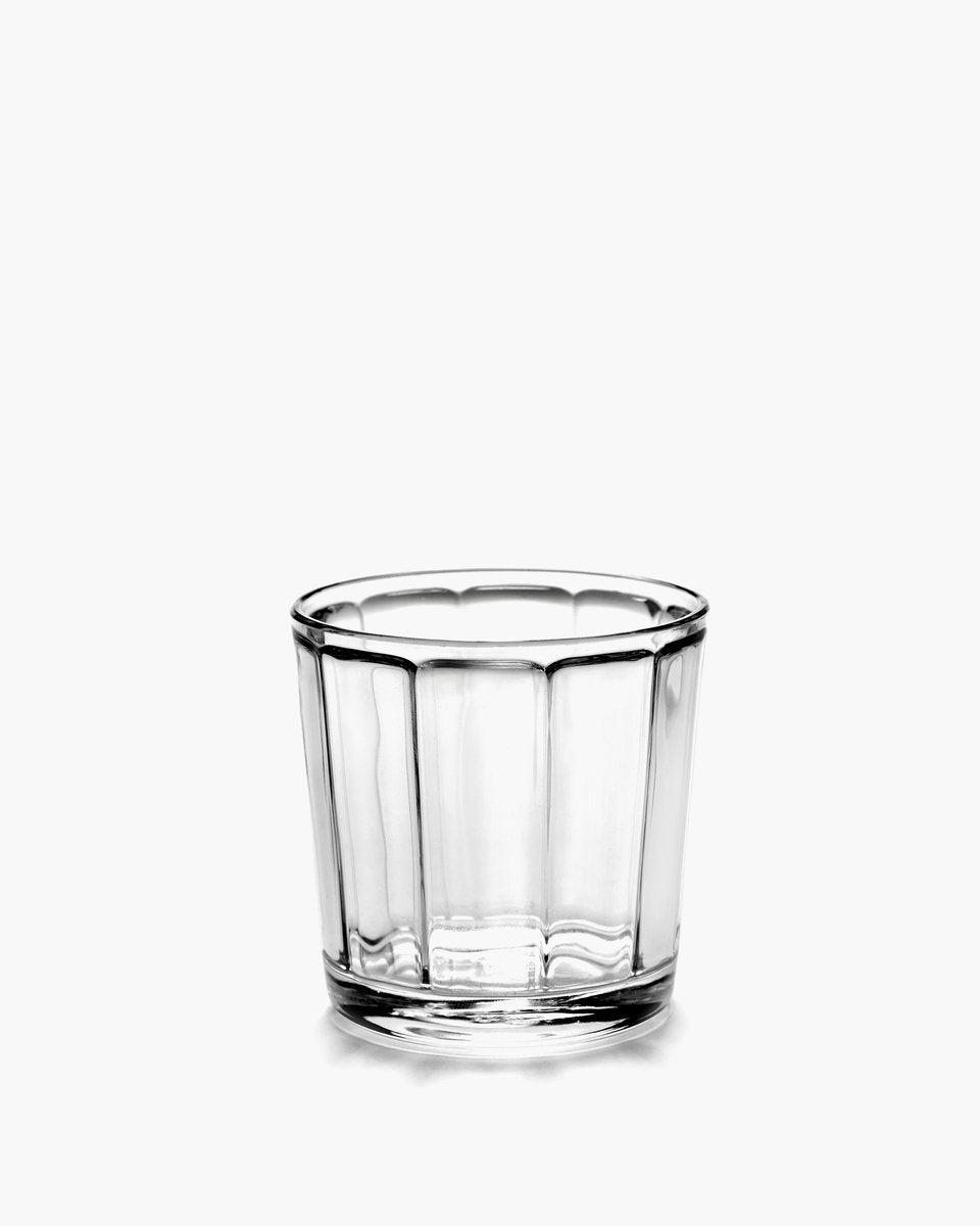 Serax - surface sergio herman - tasse l - transparent - 9 ø - 35cl - 4 pièces