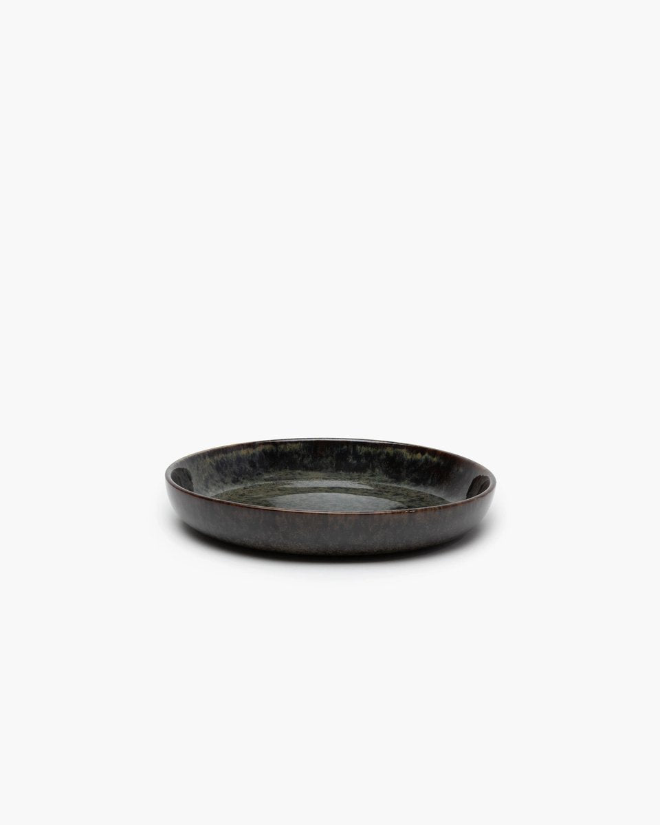 Serax - surface sergio herman - assiette creuse xl - gris indi - 23 ø - 4 pièces