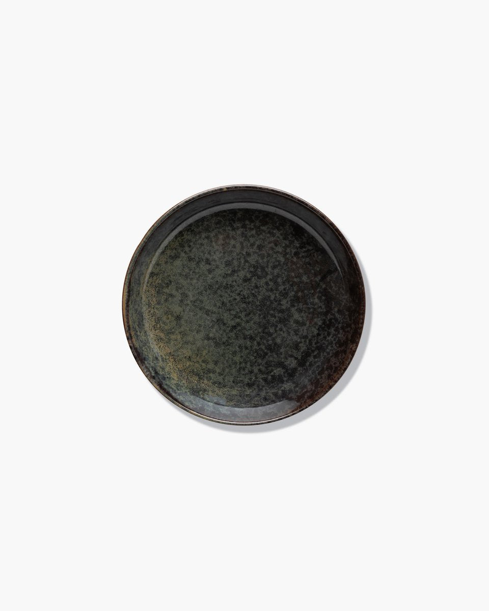 Serax - surface sergio herman - assiette creuse l - gris indi - 21 ø - 4 pièces