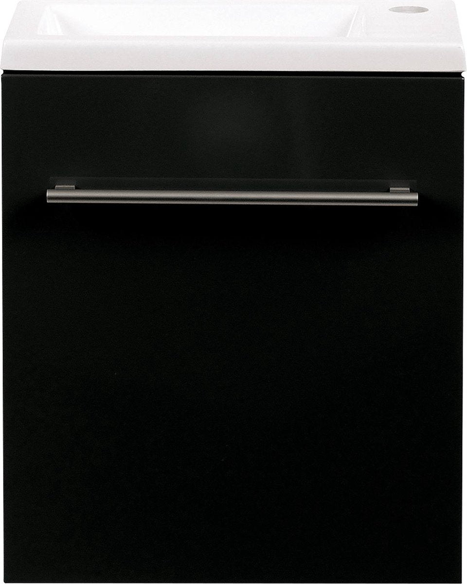 Differnz meuble fontaine serré 40x22 cm noir