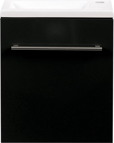 Differnz meuble fontaine serré 40x22 cm noir