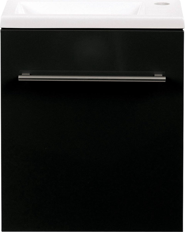 Differnz meuble fontaine serré 40x22 cm noir