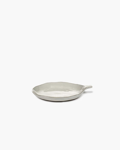 Serax - marie michielssen - la mère - assiette avec poignée - blanc - 20 ø - 2 pièces