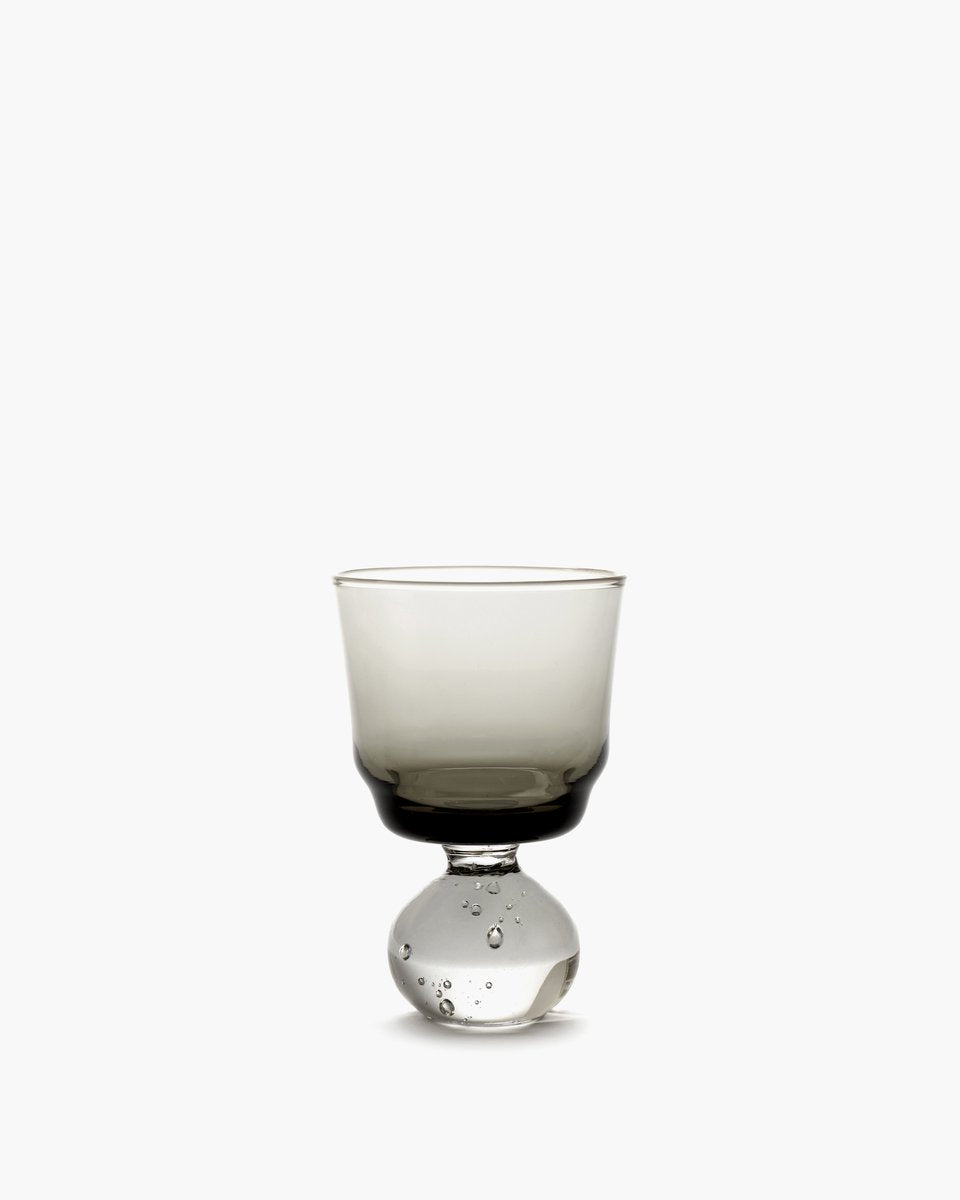 Serax - bela silva - neige éternelle - verre à eau s - gris - 6 ø - 6 pièces