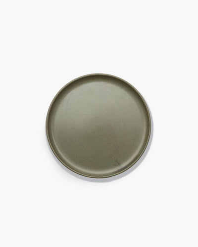 Serax - surface sergio herman - plaque m - vert camo - 24 ø - 4 pièces
