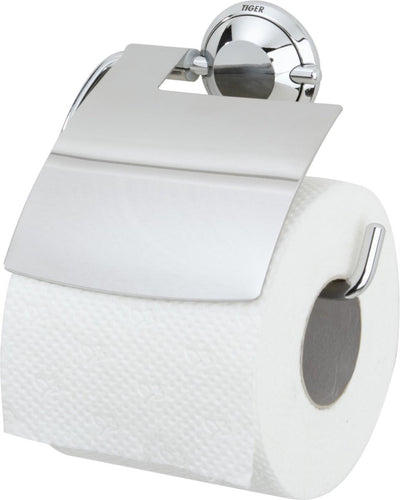Tiger torino - porte-rouleau de papier toilette avec rabat - chrome