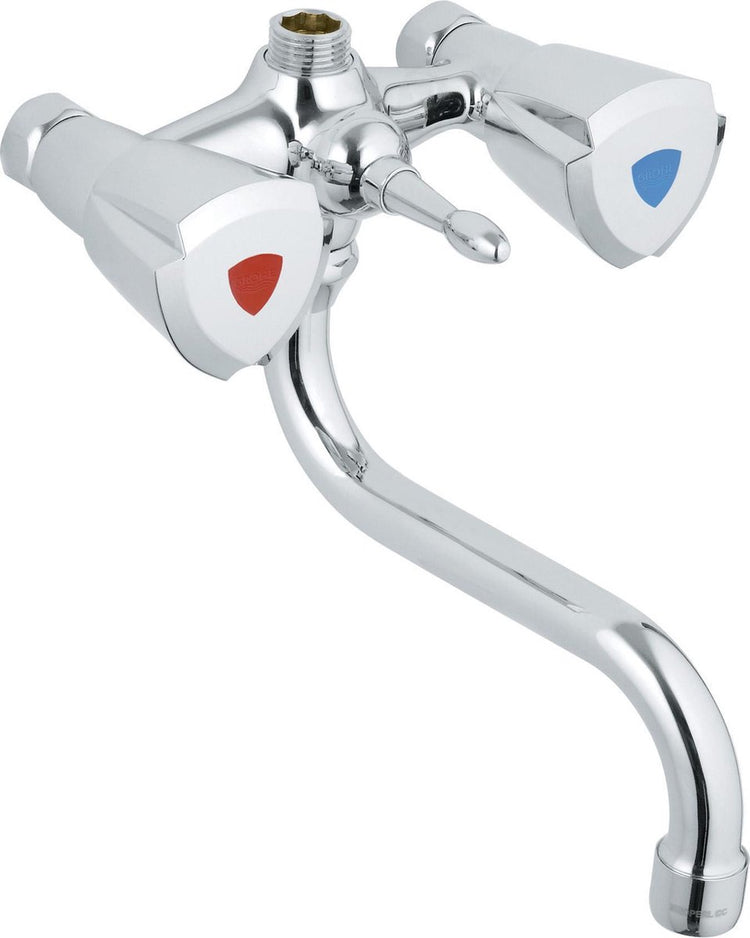 Robinet de douche Grohe Costa Trend avec inverseur de bain - mitigeur - entraxe 12 cm
