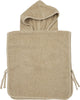 Poncho de bain Meyco baby uni - tissu éponge - sable - 1-3 ans