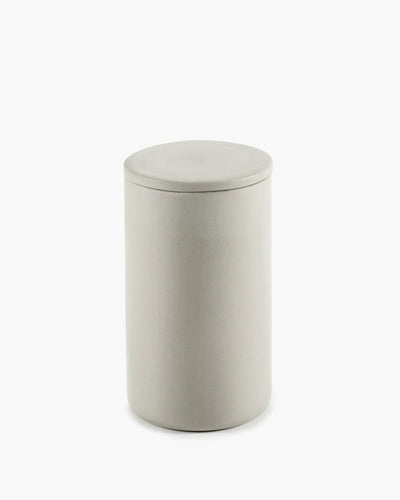 Serax - bertrand lejoly - cose - pot rond avec couvercle l - beige - h 12,6cm - 7 ø