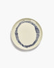 Serax - fête ottolenghi - assiette l - blanc bleu - 26 ø - 2 pièces