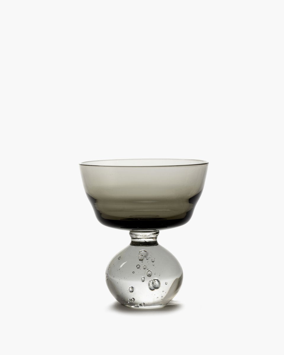 Serax - bela silva - neige éternelle - verre à eau m - gris - 9 ø - 17cl - 6 pièces