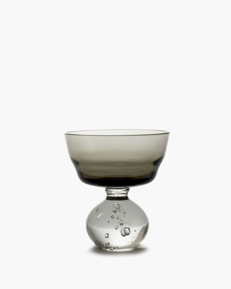 Serax - bela silva - neige éternelle - verre à eau m - gris - 9 ø - 17cl - 6 pièces