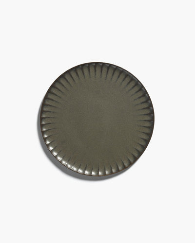 Serax - sergio herman - inku - assiette xl - vert - 27 ø - 4 pièces