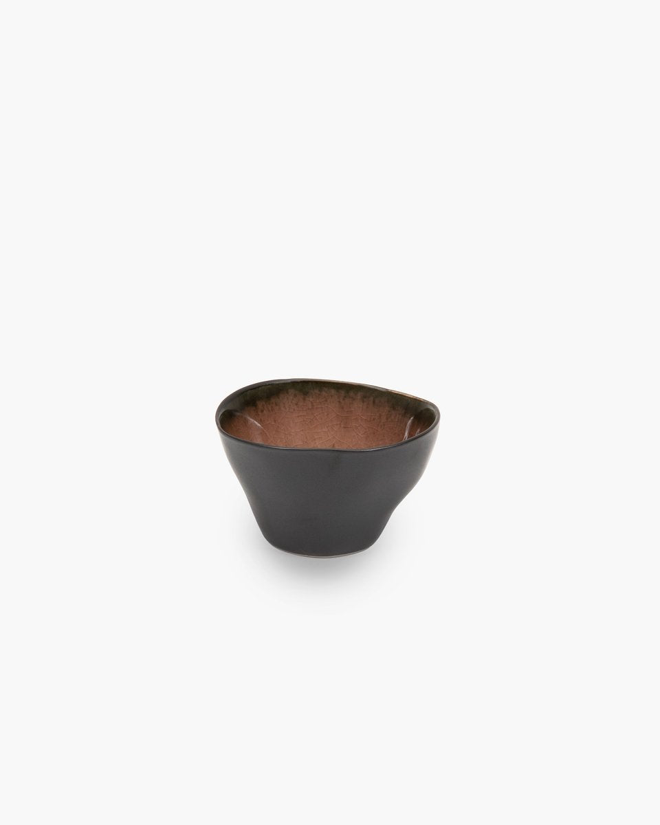 Serax - pascale naessens pure - bol s - marron - 7 ø - 66cl - 4 pièces