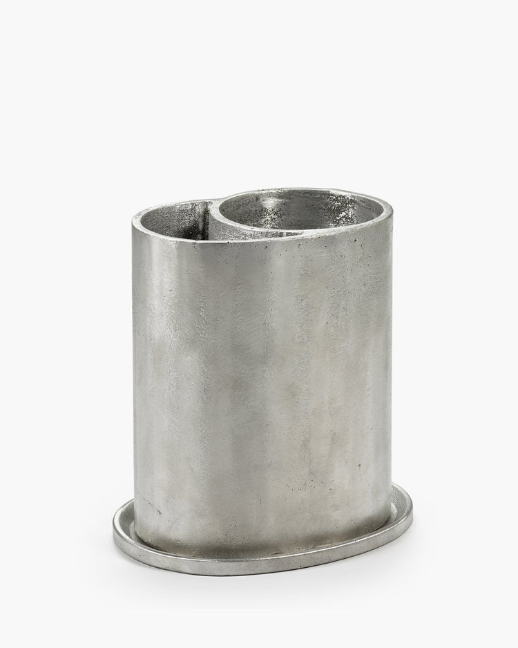 Serax - sergio herman - surface - refroidisseur à vin - gris - l 20cm - 3,12kg