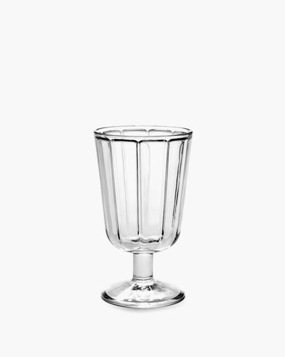 Serax - surface sergio herman - verre à vin - transparent - 8 ø - 23cl - 4 pièces