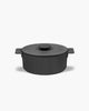 Serax - sergio herman - surface - plat allant au four m - noir - l 29cm - 5,75kg