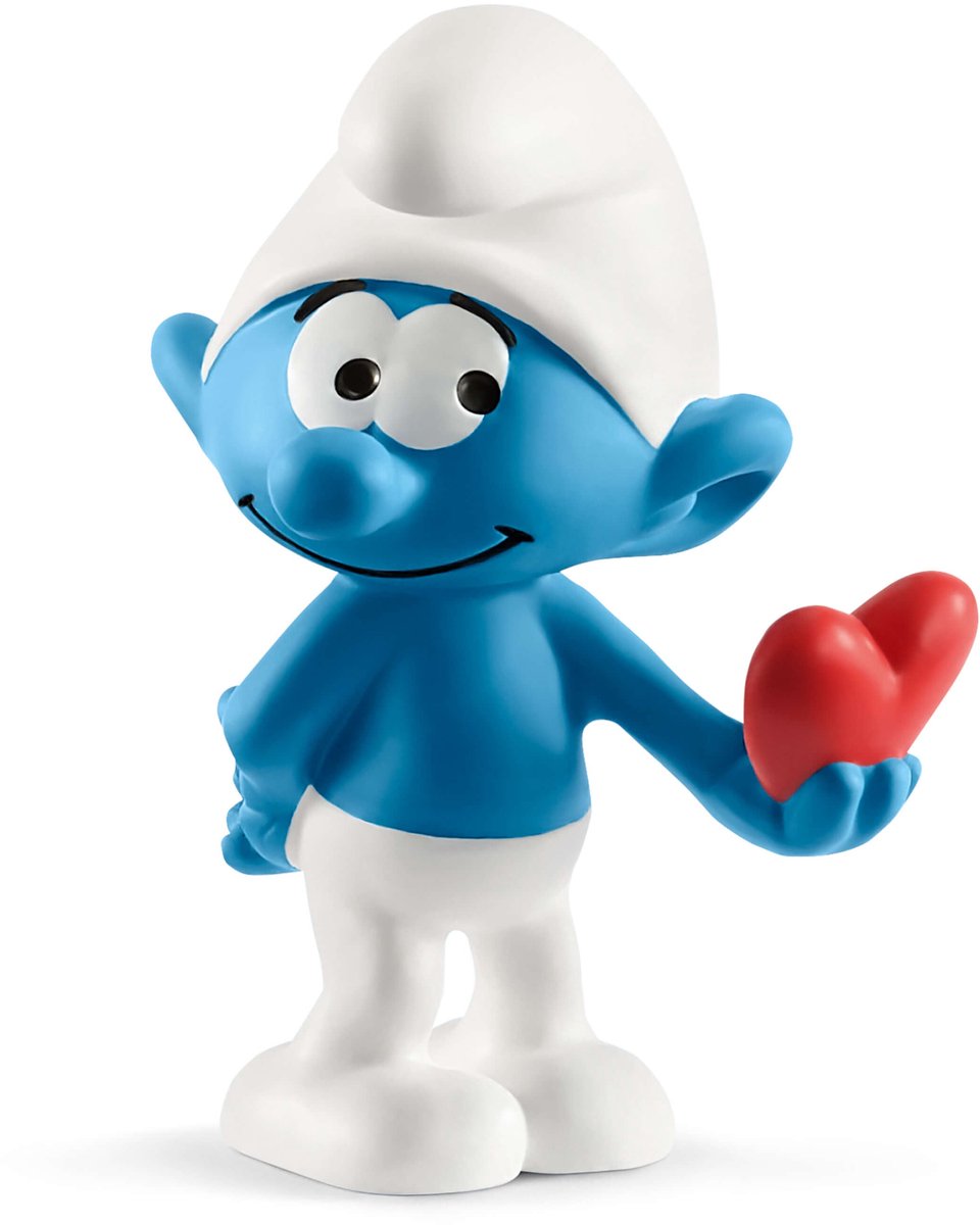 Schleich les Schtroumpfs - Schtroumpf avec coeur - 20817