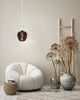 Lampe à suspension Eglo capoliveri-e - e27 - ø 12 cm - blanche