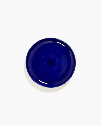 Serax - festin ottolenghi - assiette m - bleu foncé - 22 ø - 2 pièces