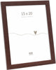 Cadre photo Deknudt frames - marron foncé - s44ch4 - pour photo : 15x20 cm
