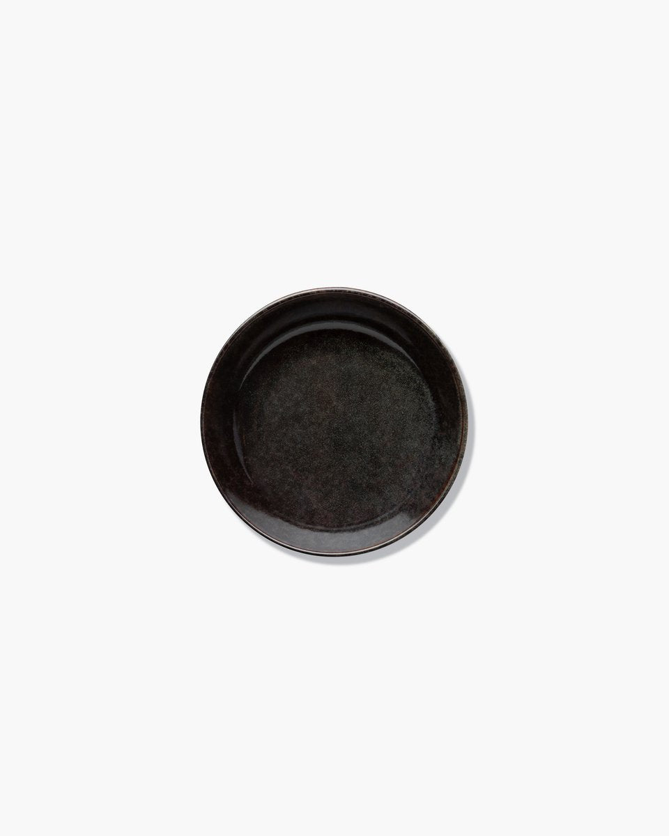 Serax - surface sergio herman - assiette creuse s - gris indi - 16 ø - 4 pièces