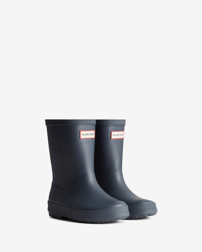 Bottes de pluie unisexes Hunter first boot - bleu foncé