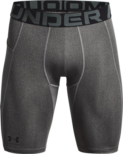 Under Armour UA HG Armour LNG Shorts Pantalon de sport pour homme - Gris - Noir