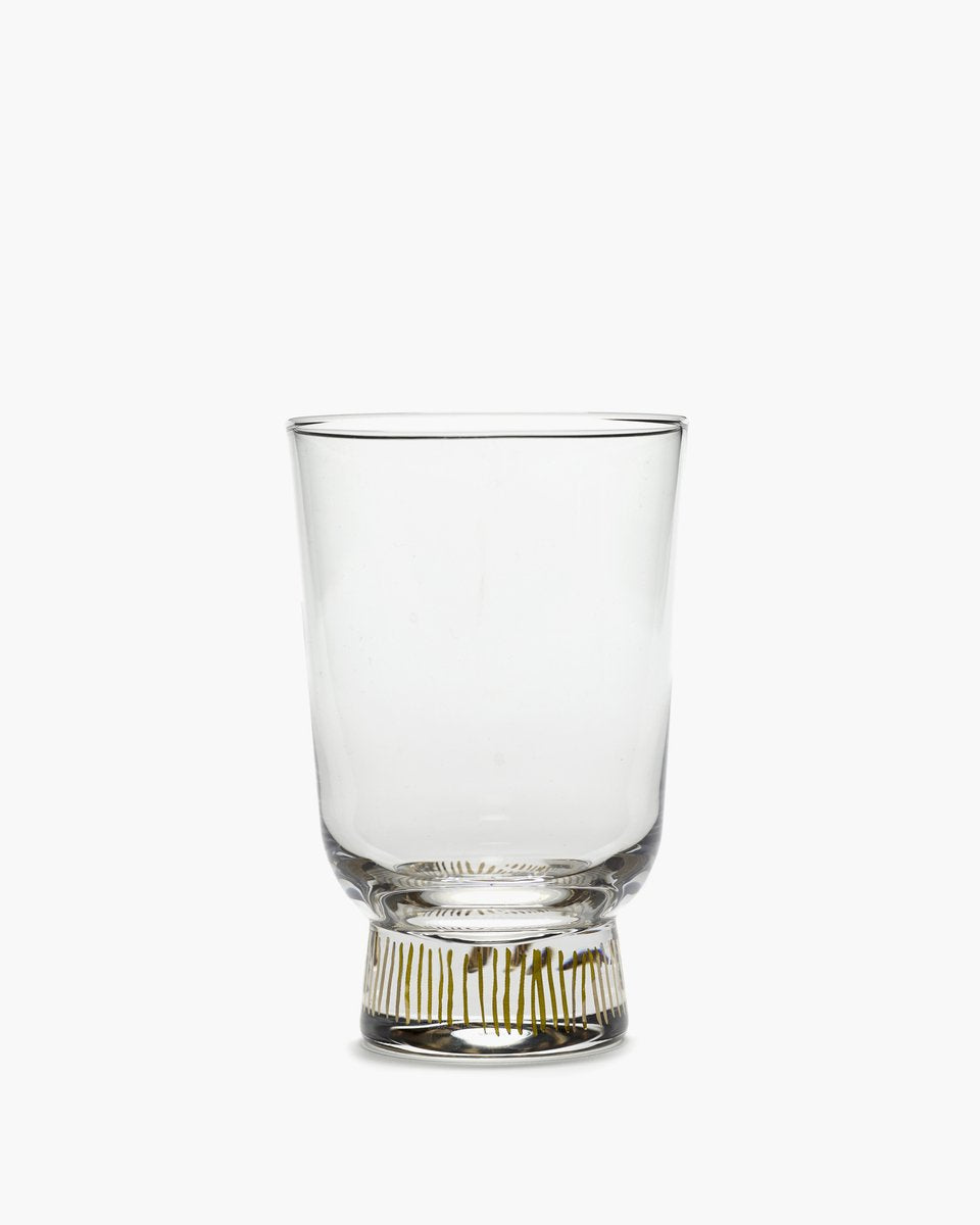 Serax - fête ottolenghi - verre - or transparent - 7 ø - 33cl - 4 pièces