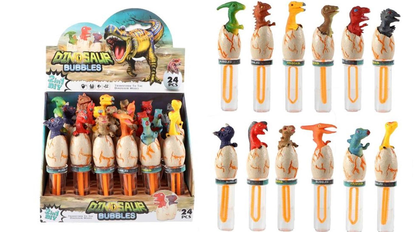 Dinosaure soufflant des bulles 17cm 50ml
