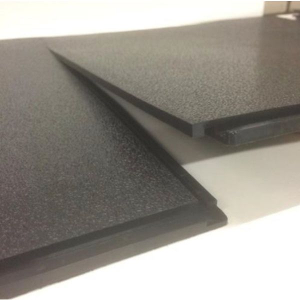 Carreaux de sol en PVC 50x50x1 chaque noir