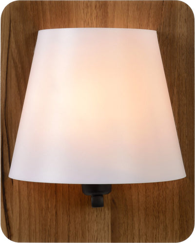 Lucide idaho - applique - 1xe14 - marron