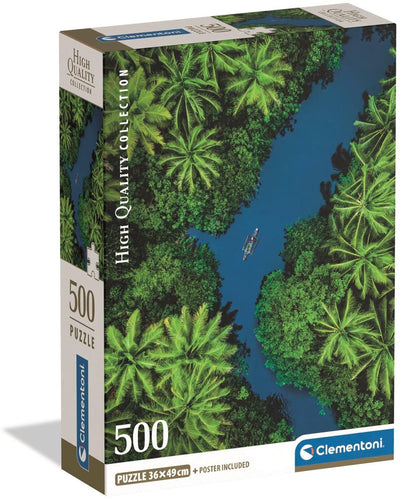 Clementoni Puzzle Jigsaw Puzzle Tropical Aerial, 500st.