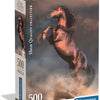 Clementoni Jigsaw Puzzle Stallion rouge sauvage, 500e.