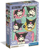 Puzzle Clementoni kuromi 500 pièces - puzzle enfant sanrio - boîte compacte - puzzle kawaii pour filles à partir de 10 ans