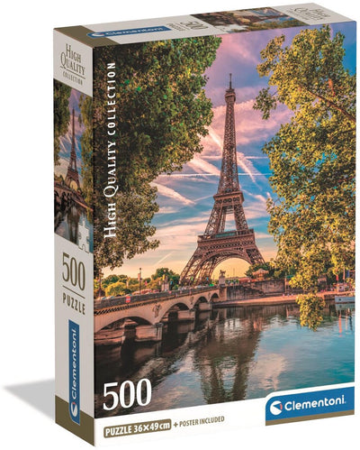 Puzzle de Jigsaw Clementoni le long de la Seine, 500e.